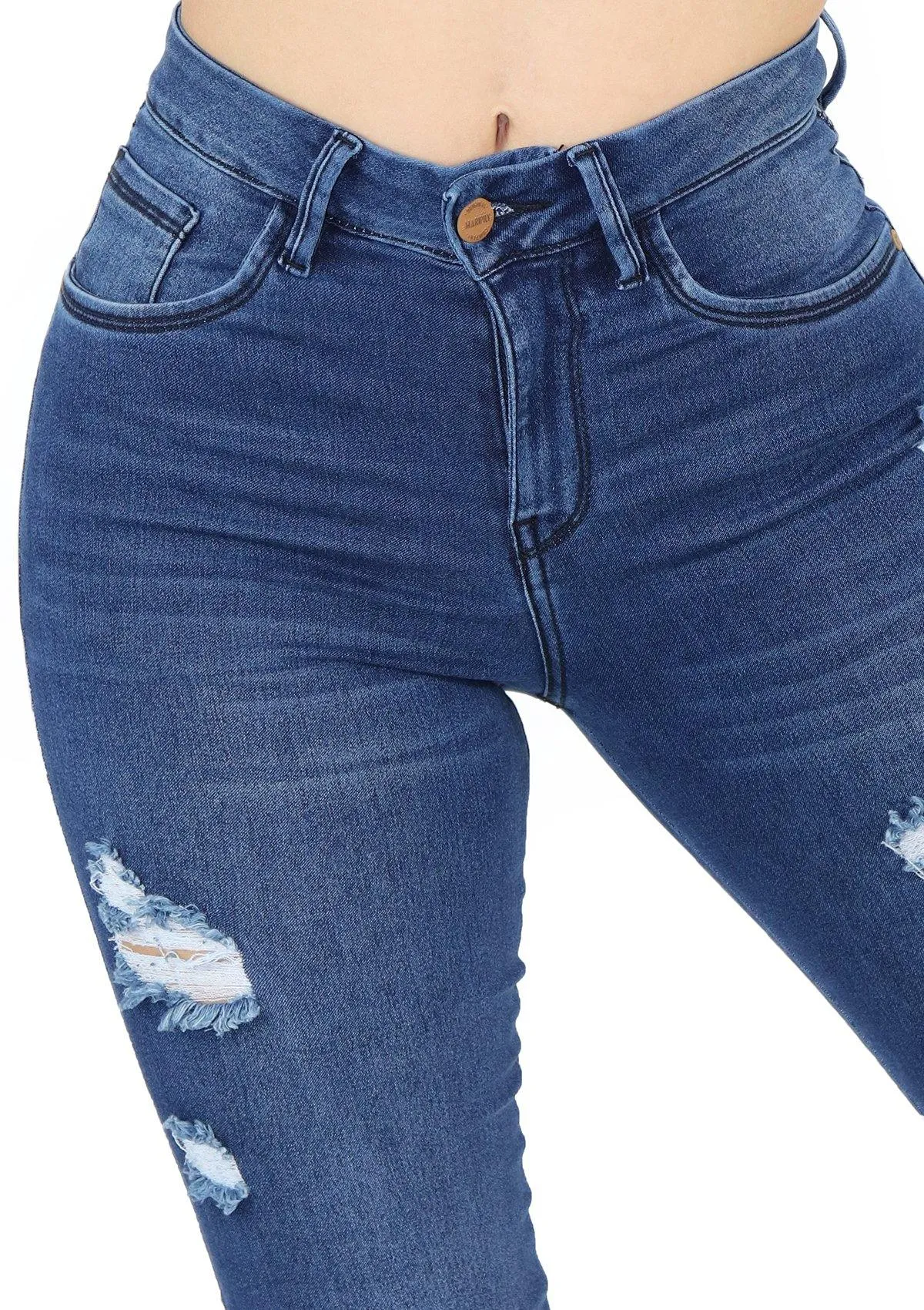 19951 Ripped Joggers Jean by Maripily Rivera