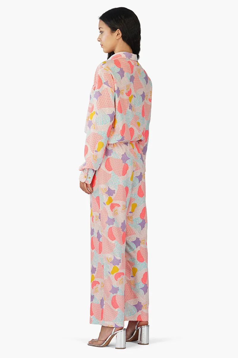 Abstract Neon Printed Co-ord Set