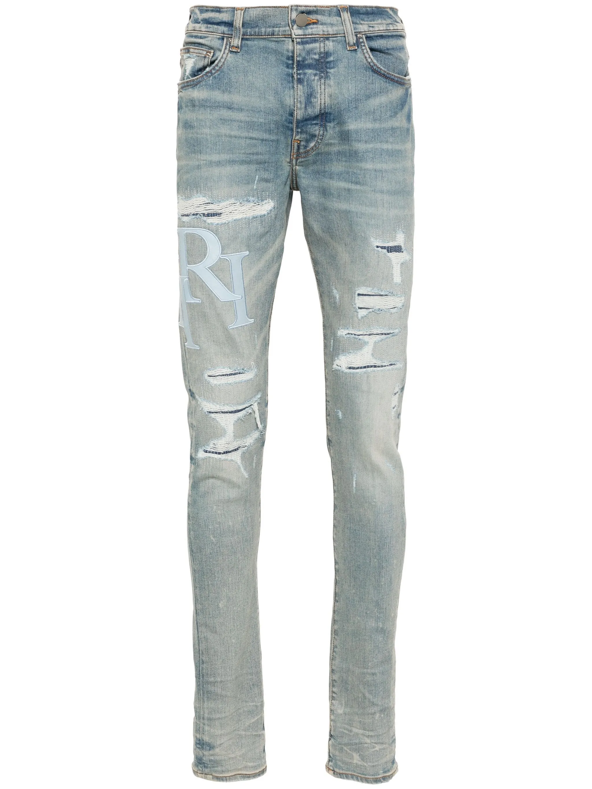 AMIRI - Men Staggered Logo Jean