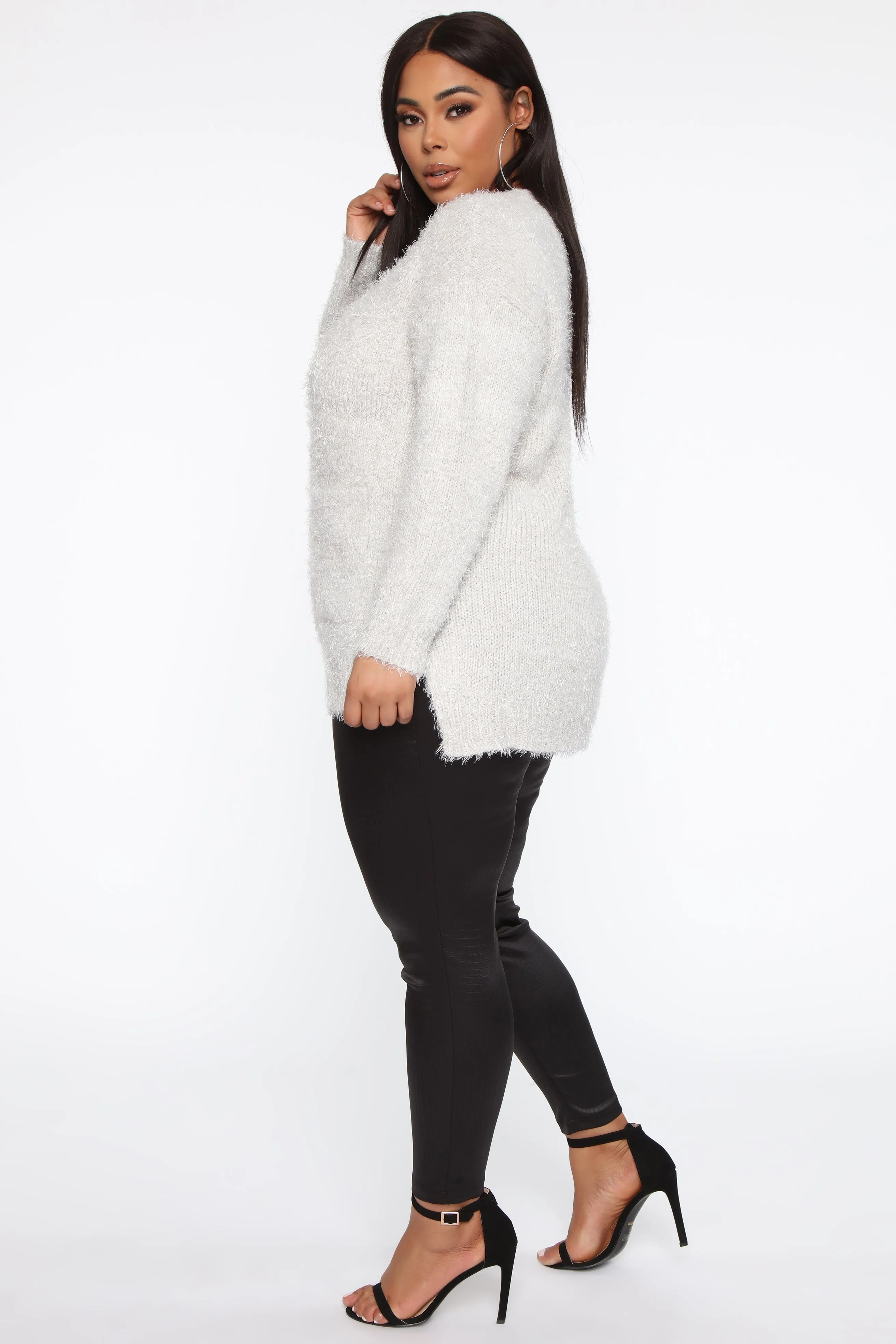 Aria Cardigan - Heather Grey
