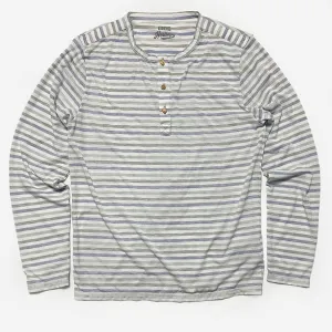 BZEN M.3231 CLARK REGULAR FIT 3 BUTTON HENLEY MULTI COLOR STRIPE JERSEY-160GSM-E0 MULTI COLOR STRIPE