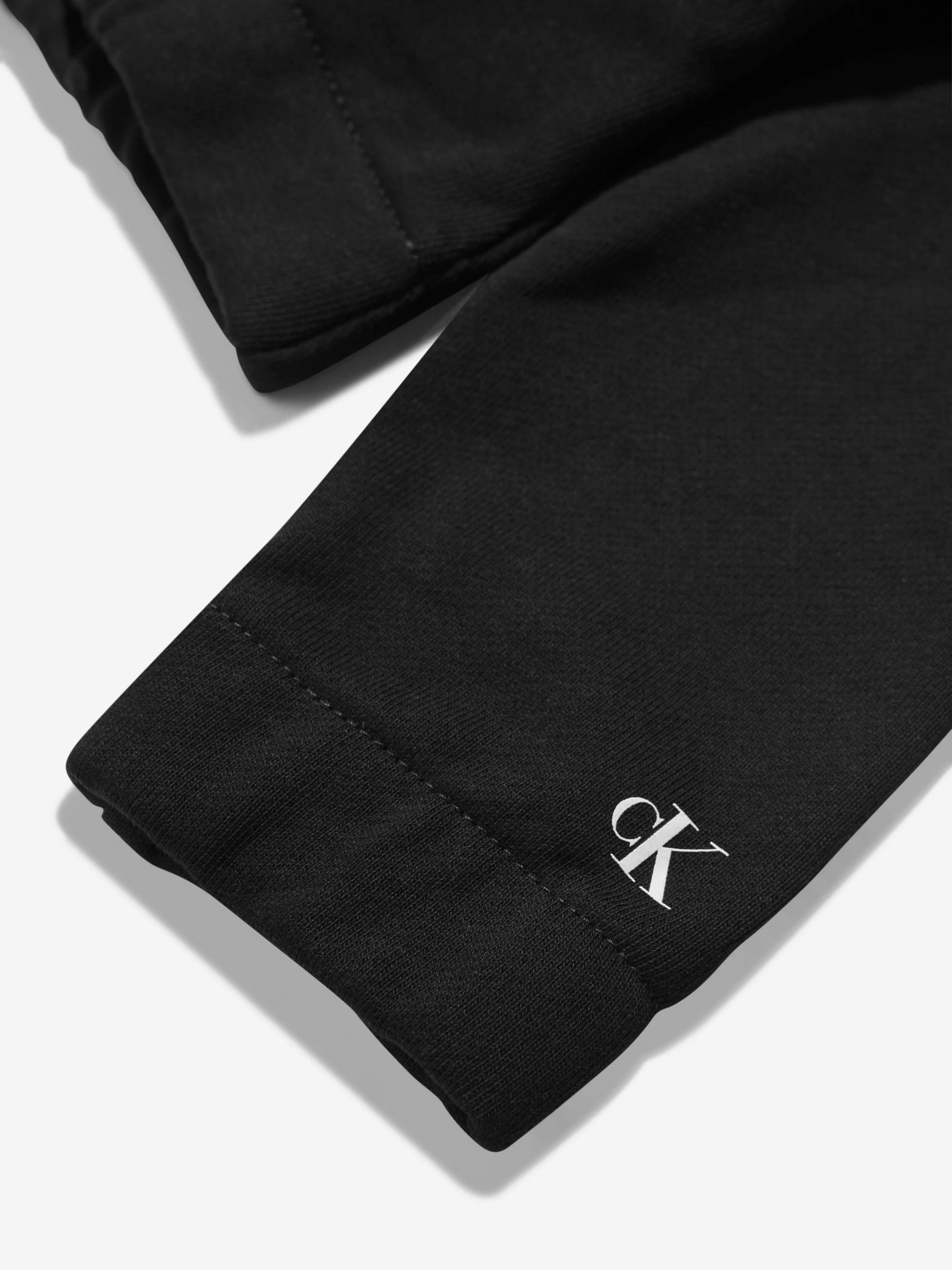 Calvin Klein Girls Organic Cotton Box Logo Sweatshirt