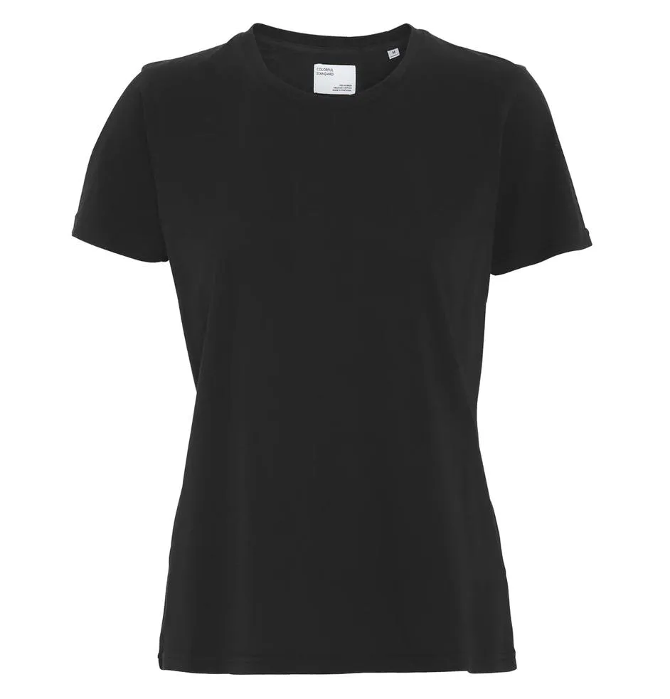 Colorful Standard Women's Light Organic T-Shirt – Deep Black