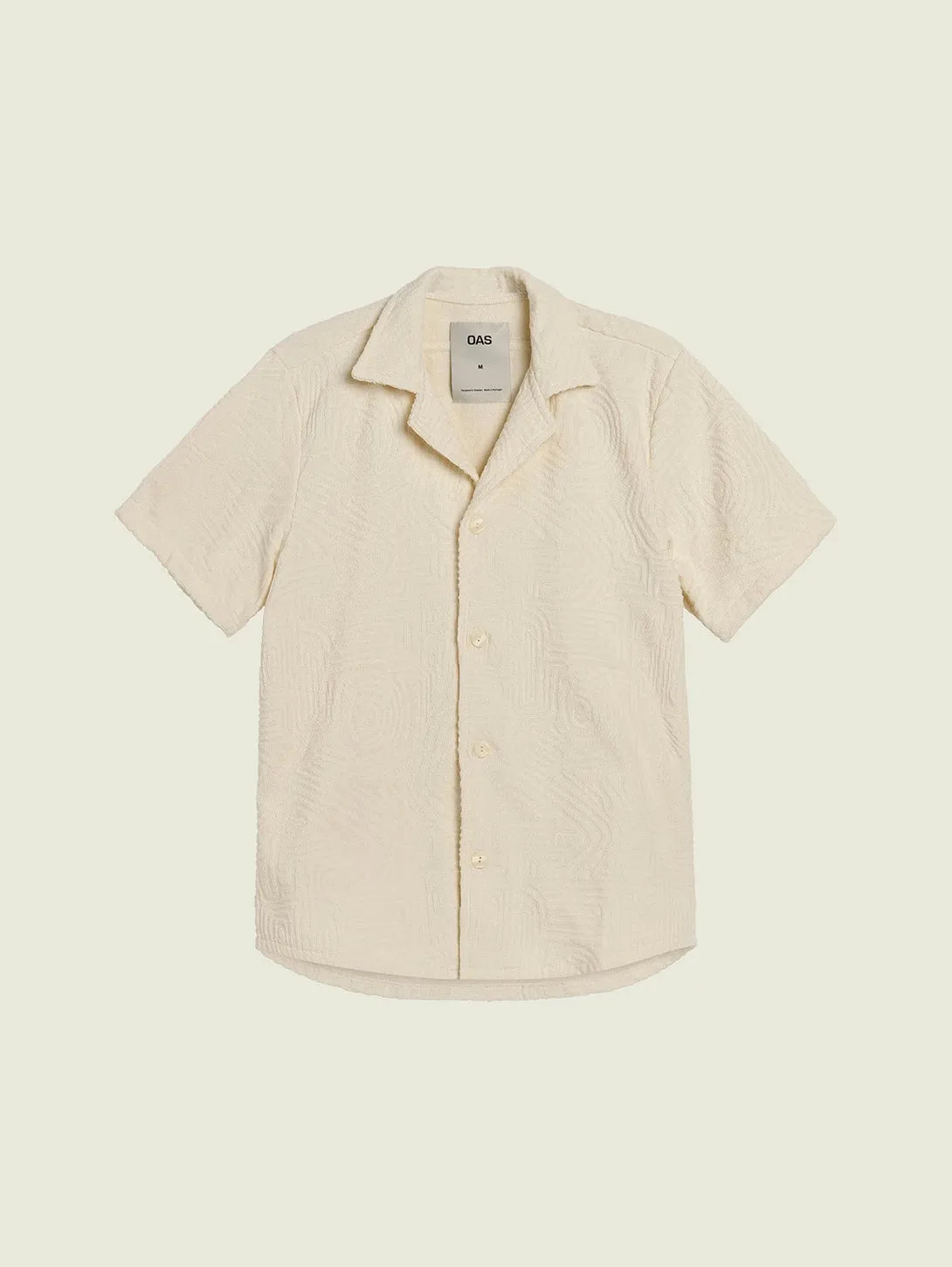 Cuba Terry Shirt - Cream Golconda