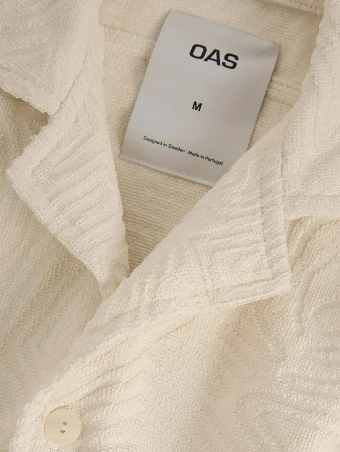 Cuba Terry Shirt - Cream Golconda