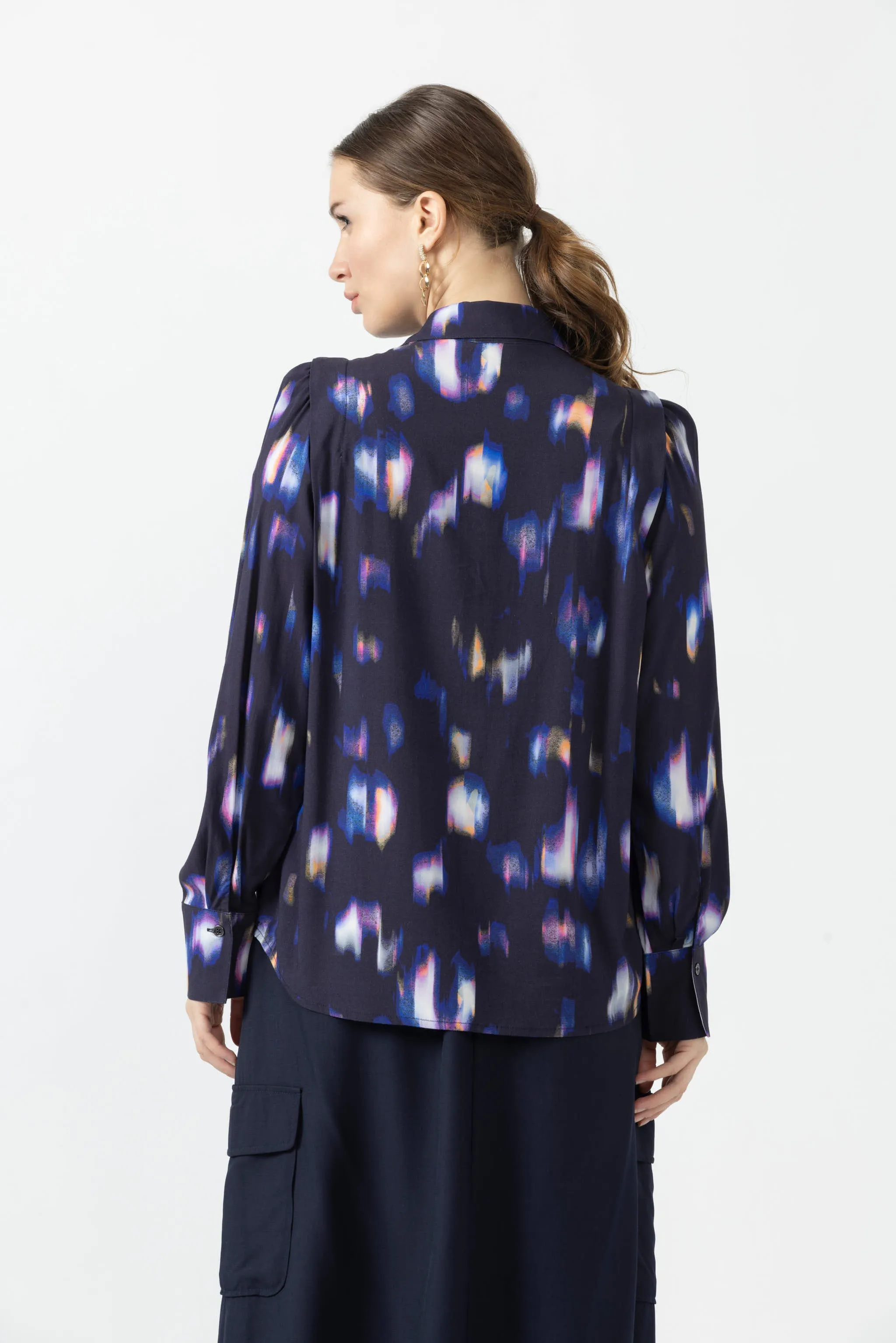 Dark Blue Shirt