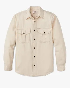 Filson Natural Twill Guide Shirt - Natural Seed