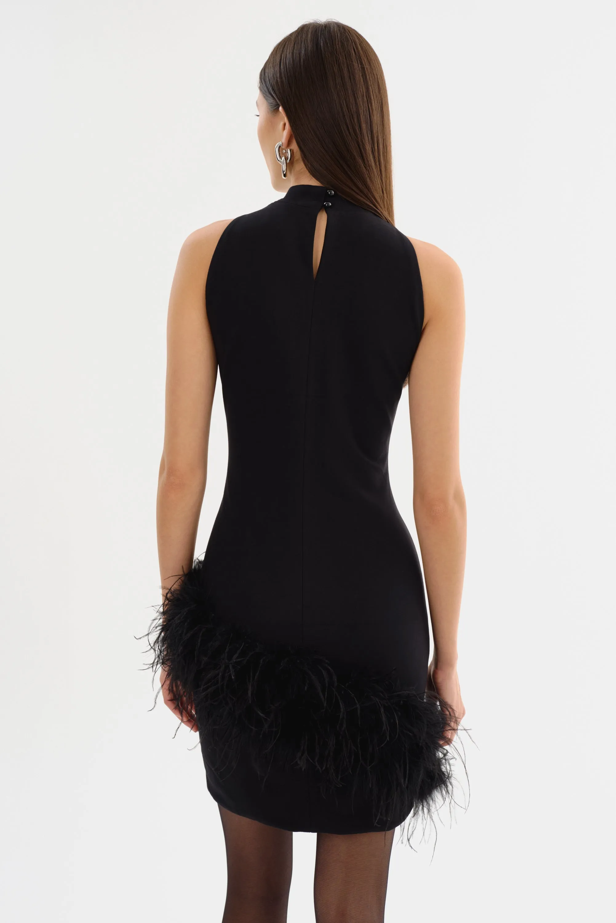 GEORGINA | Mock Neck Dress