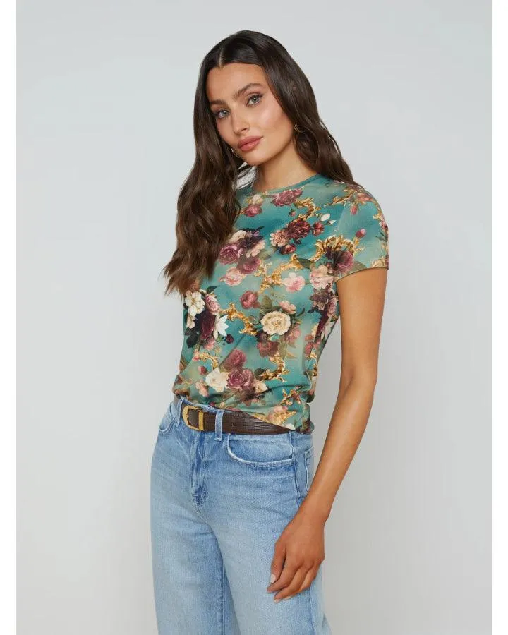 L'Agence Ressi Rococo Print Tee