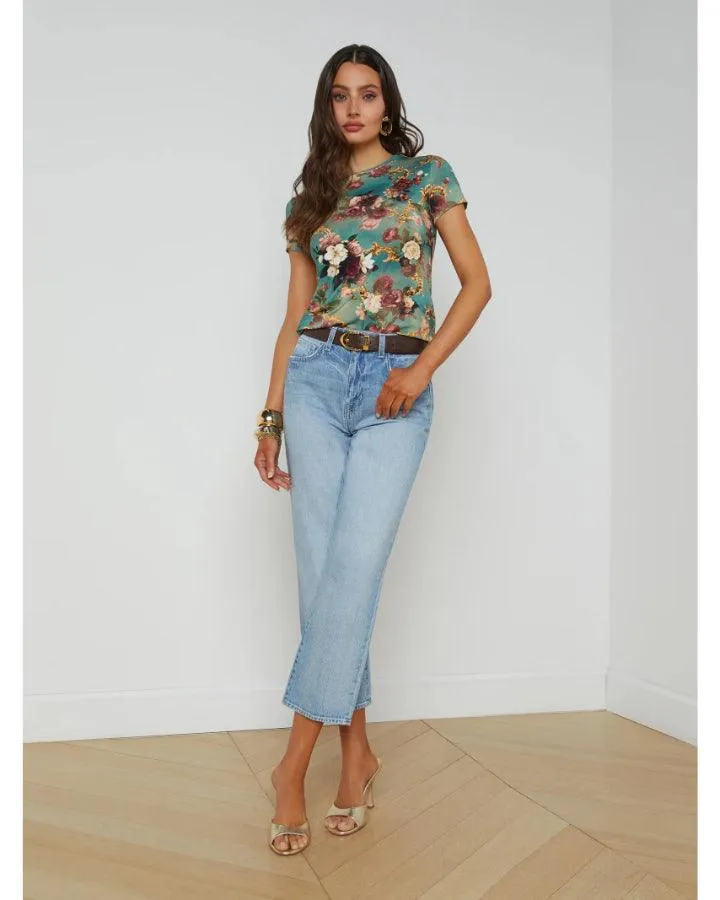 L'Agence Ressi Rococo Print Tee