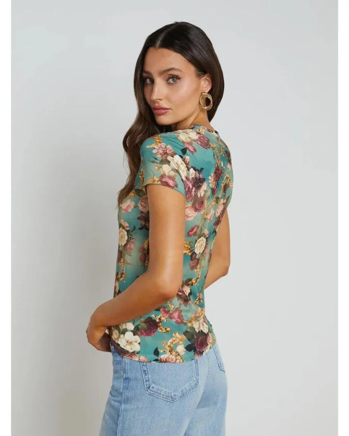 L'Agence Ressi Rococo Print Tee