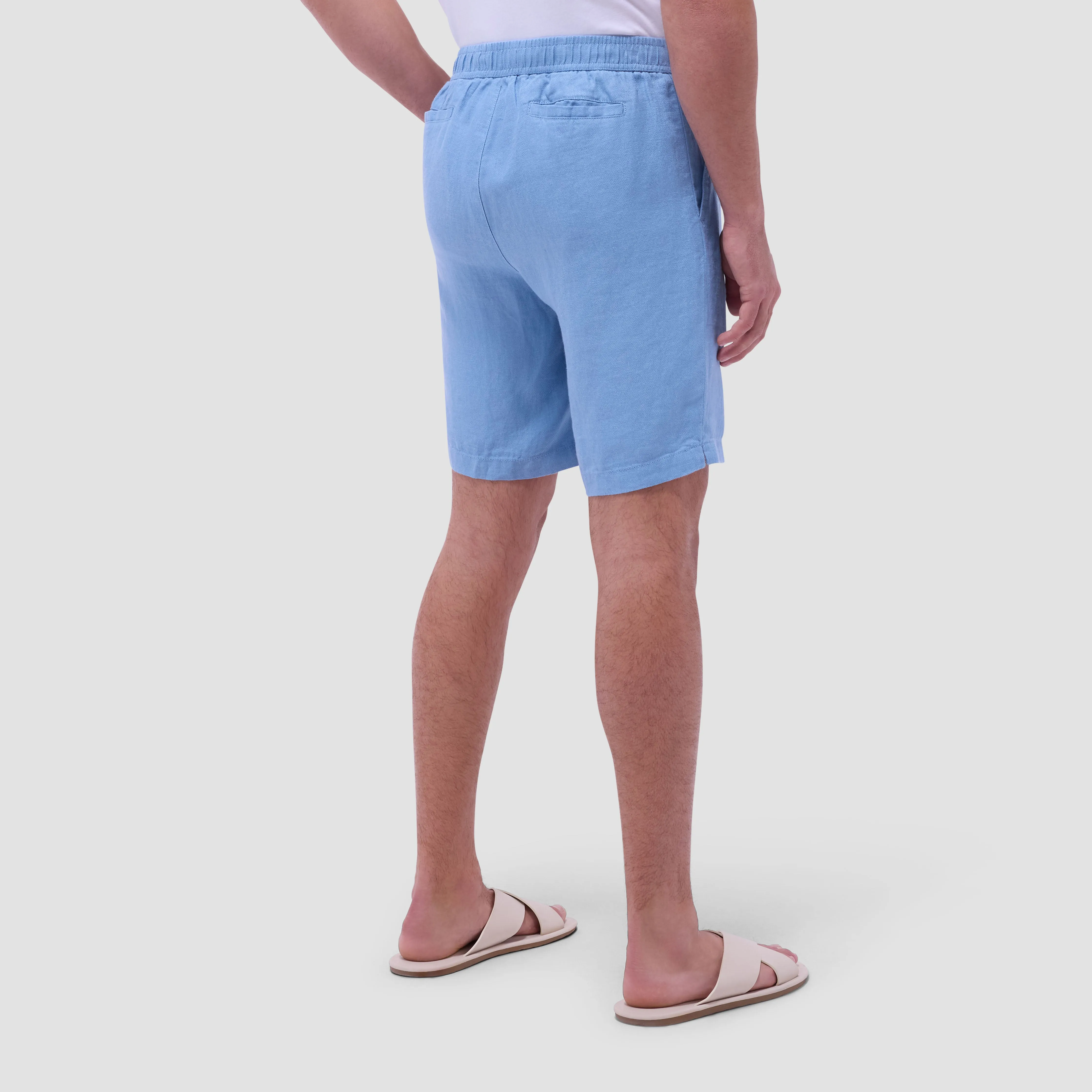 Linen Drawstring Shorts