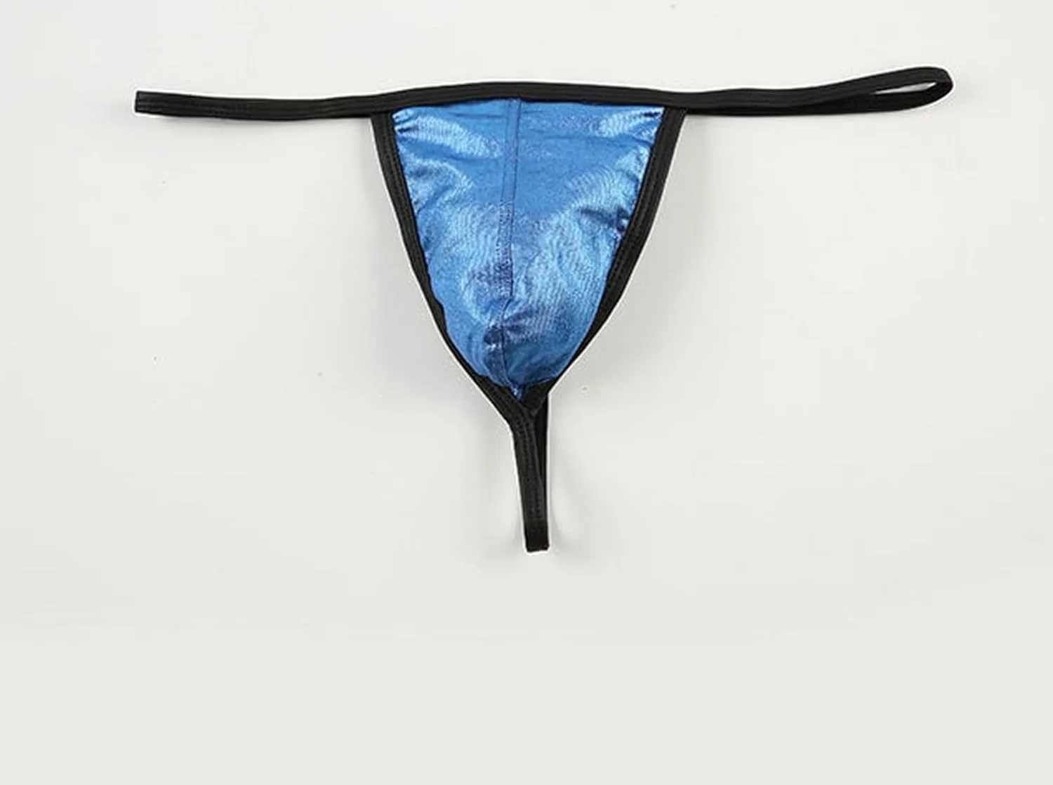 Men Sexy Thongs Faux Leather G-strings T-Back Underpants Mini Bikini Sissy Lingerie