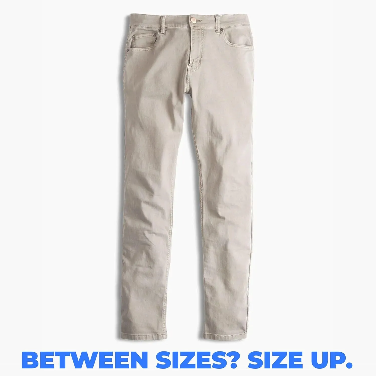 Mugsy Mens Jeans, Classic Fit, Stretch Denim Jeans for Men, Comfortable, 4-Way Stretch, Flexible Pants, Size Up If Needed