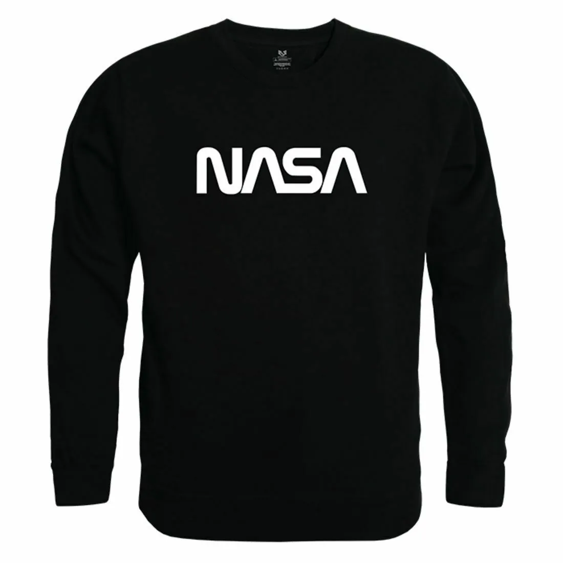 NASA Official Text Logo Crewneck Sweatshirts Sweaters Unisex