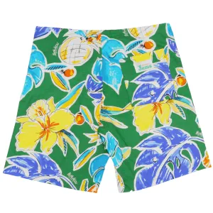 Original Jams Shorts - Pineapple Hibiscus Green
