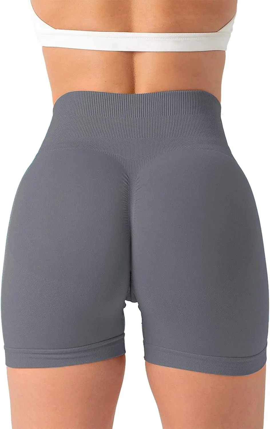 OUDOTA Gym Shorts Women Scrunch Butt Lifting Workout Yoga Shorts Seamless High Waist Biker Shorts for Women Tummy Control