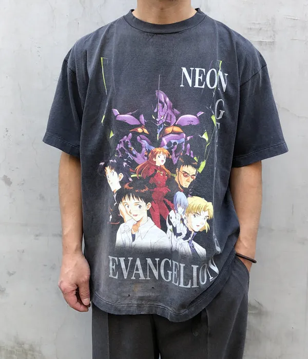 SAINT MICHAEL/EV_SS TEE/NEON GNSIS/BLK
