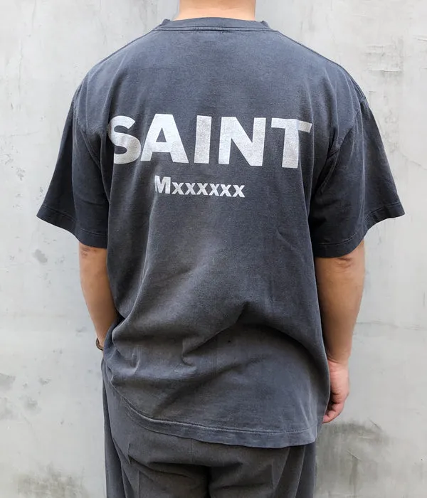 SAINT MICHAEL/EV_SS TEE/NEON GNSIS/BLK
