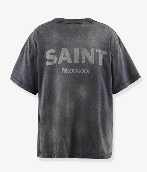 SAINT MICHAEL/EV_SS TEE/NEON GNSIS/BLK
