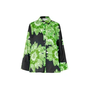 Summer Shirt in Holographic Flower