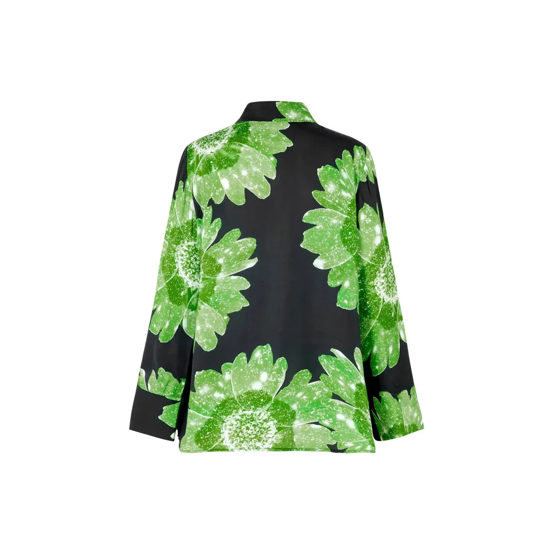 Summer Shirt in Holographic Flower