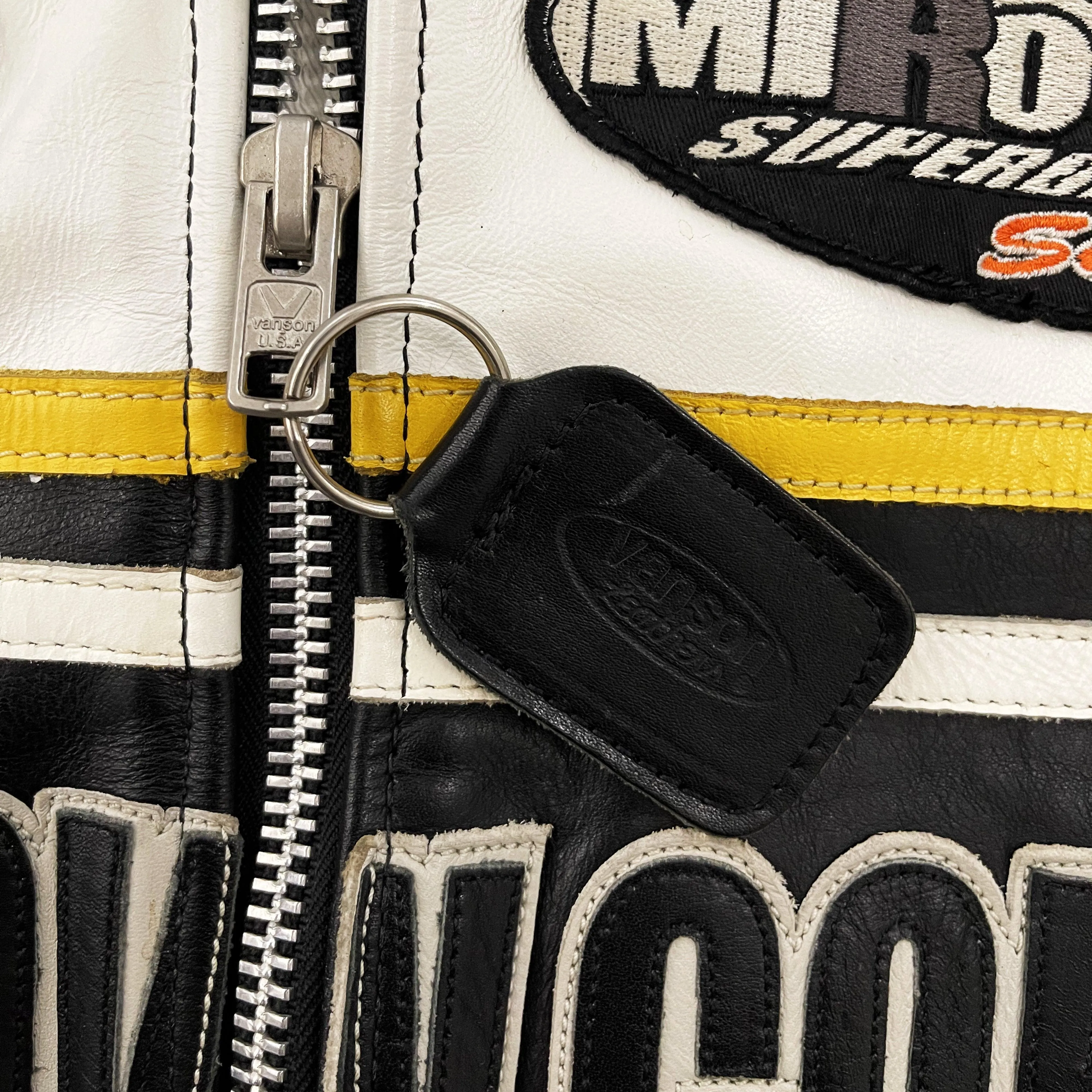 Vanson Leathers x Yellow Corn Motorcycle Racer Jacket