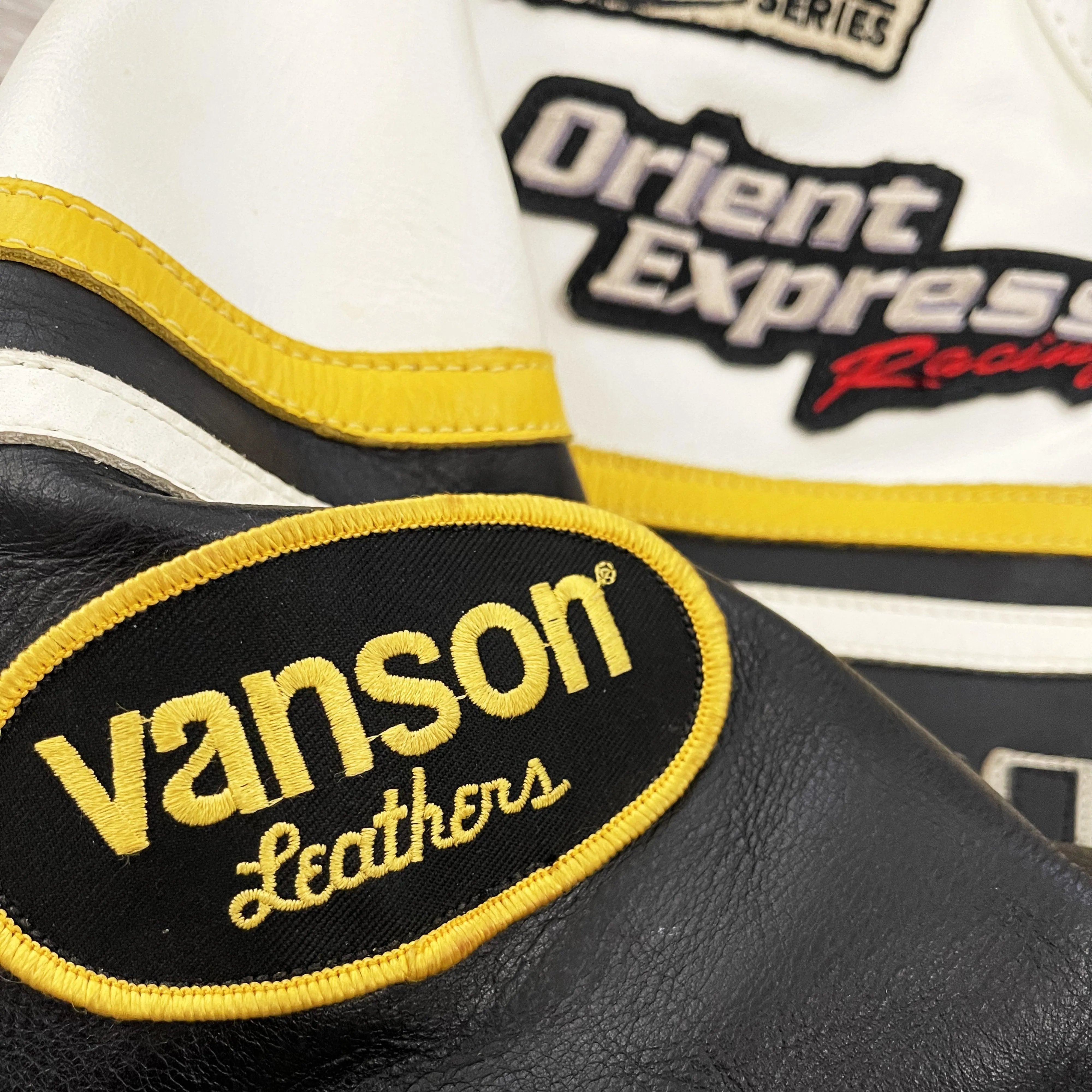 Vanson Leathers x Yellow Corn Motorcycle Racer Jacket