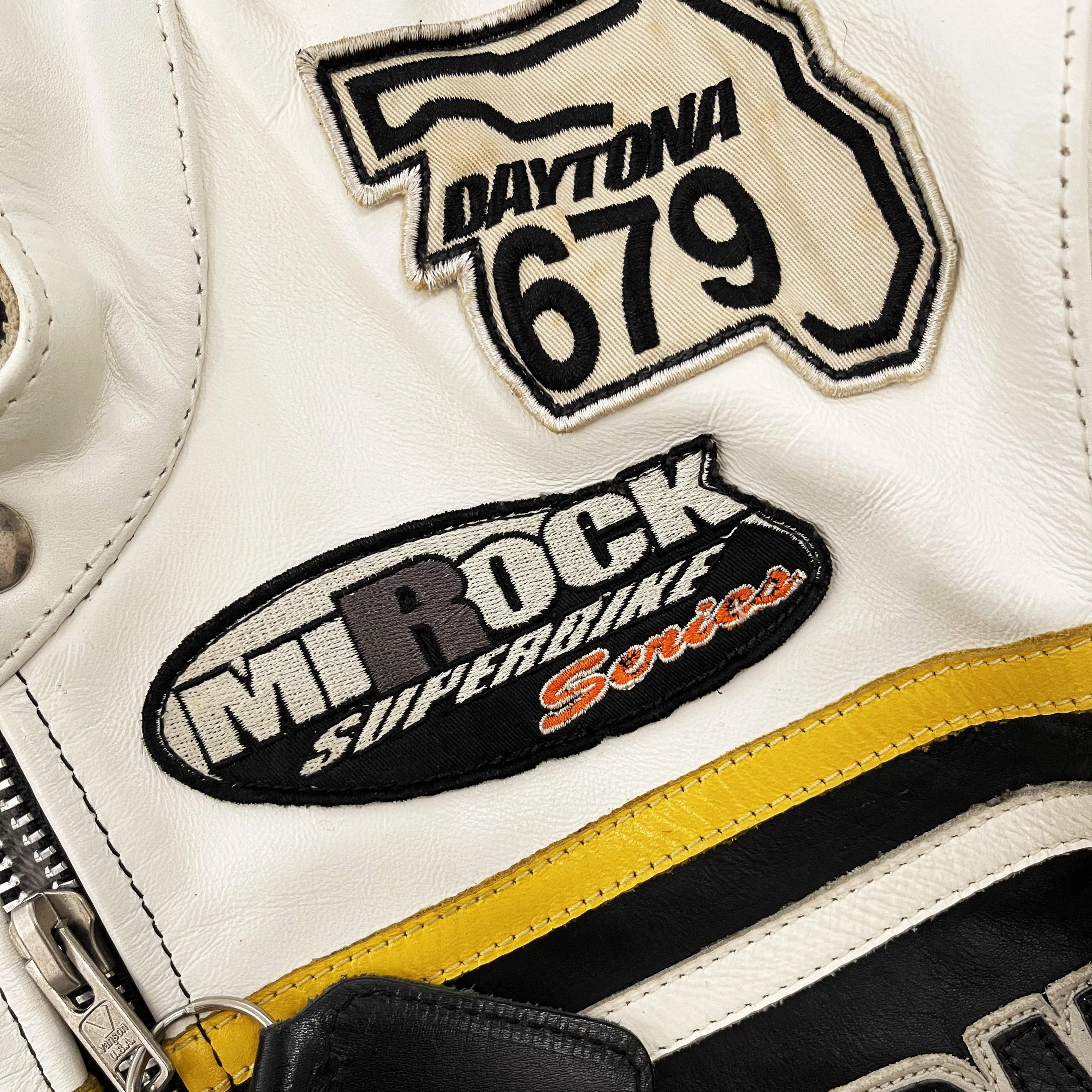 Vanson Leathers x Yellow Corn Motorcycle Racer Jacket