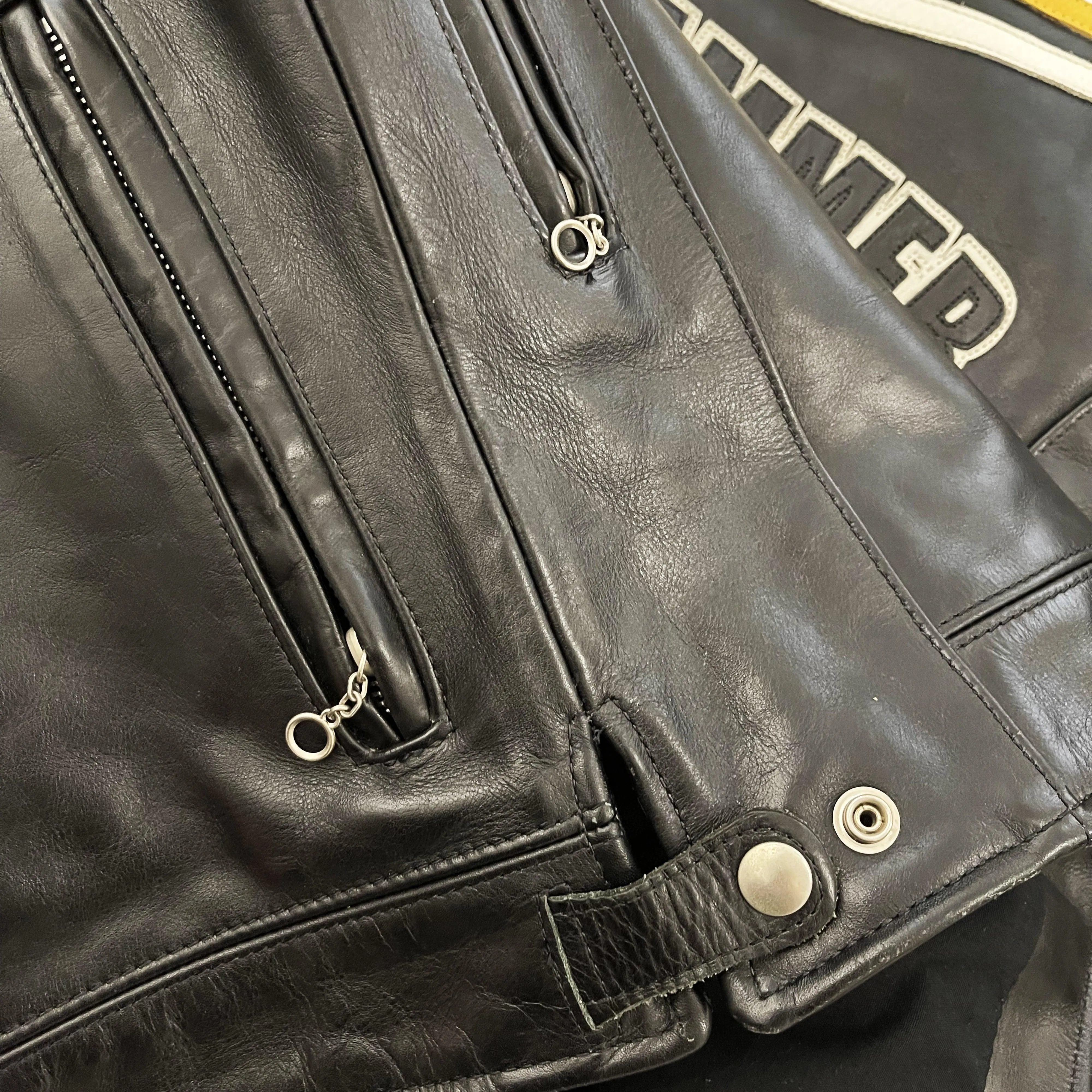 Vanson Leathers x Yellow Corn Motorcycle Racer Jacket