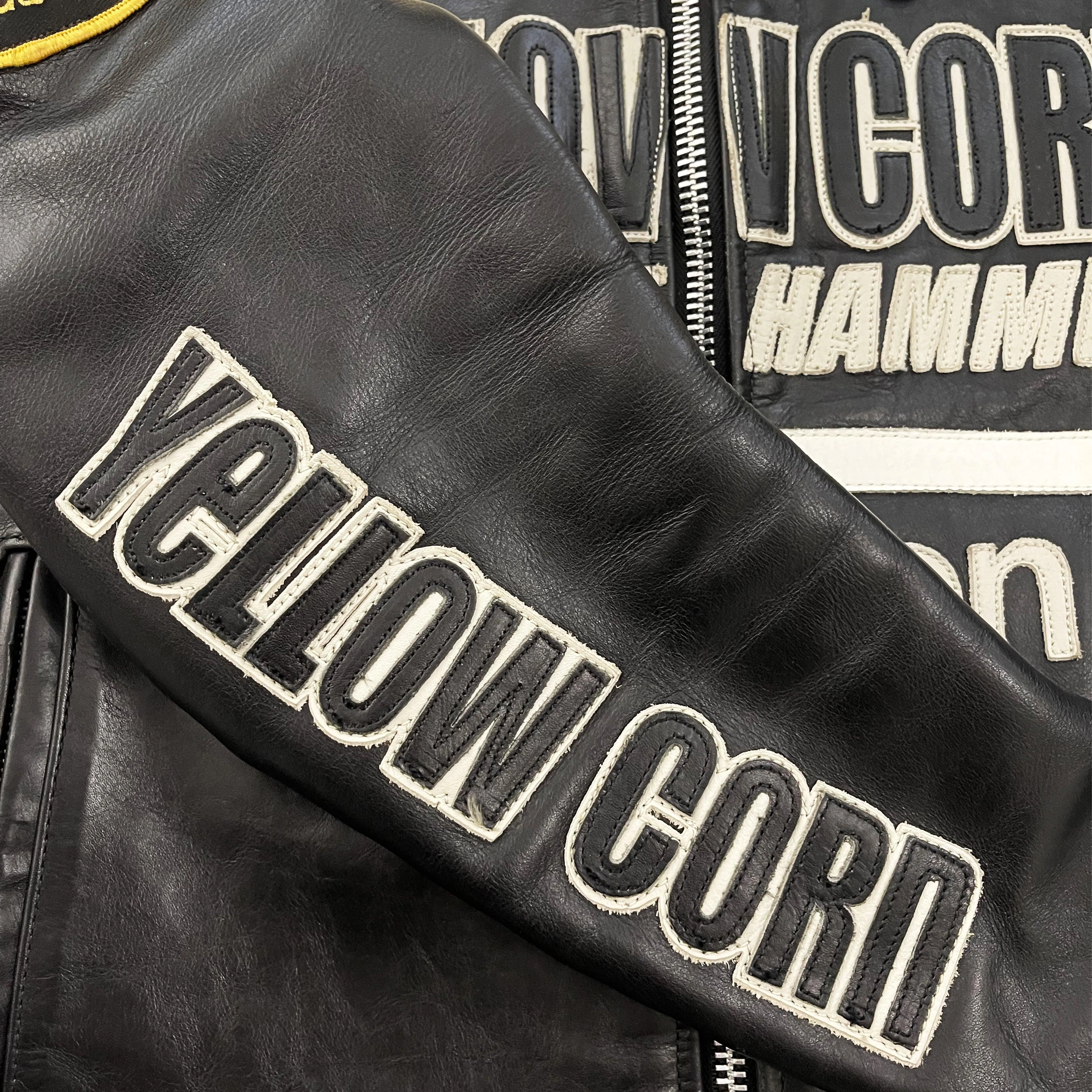 Vanson Leathers x Yellow Corn Motorcycle Racer Jacket
