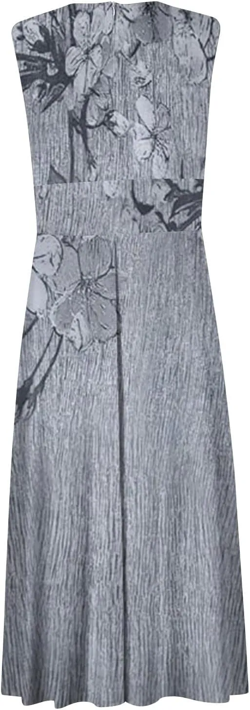 Wedding Dresses for Women High Waist Long Skirt Hem Comfortable Strapless Summer Dress Picnic Light-Hearted Knee Length Dress