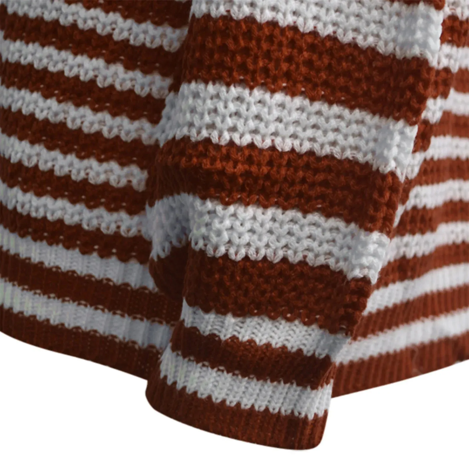 Wenkouban-Christmas Thanksgiving outfits_Autumn Winter Warm Casual Knitted Long Sleeve Cardigan Christmas Sweater