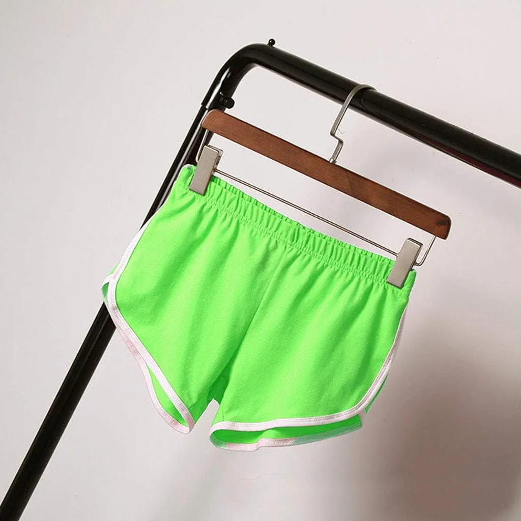 Women Casual Shorts High Waisted Drawstring Athletic Running Shorts with Pockets