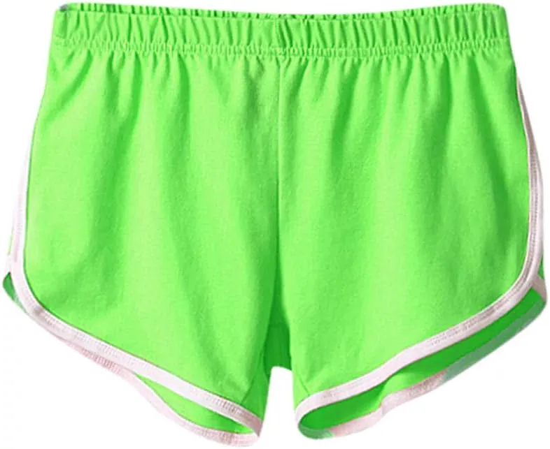 Women Casual Shorts High Waisted Drawstring Athletic Running Shorts with Pockets
