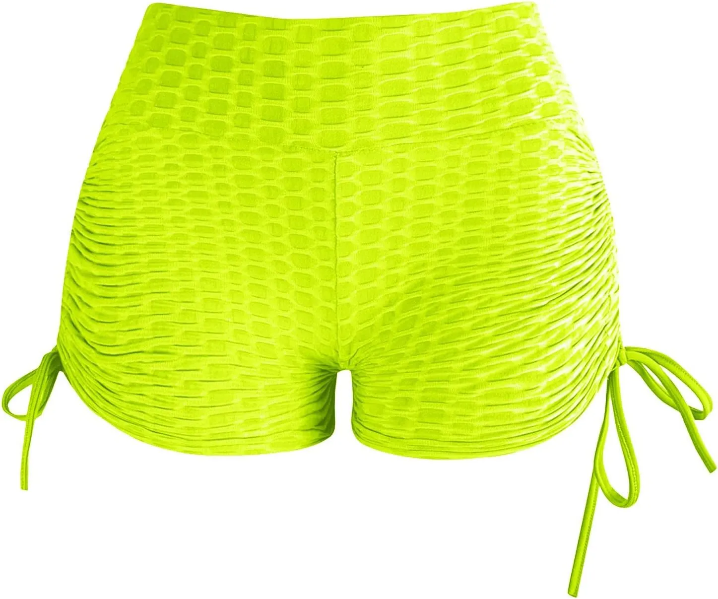 Women High Waisted Yoga Shorts Sports Ruched Butt Lifting Workout Running Hot Leggings