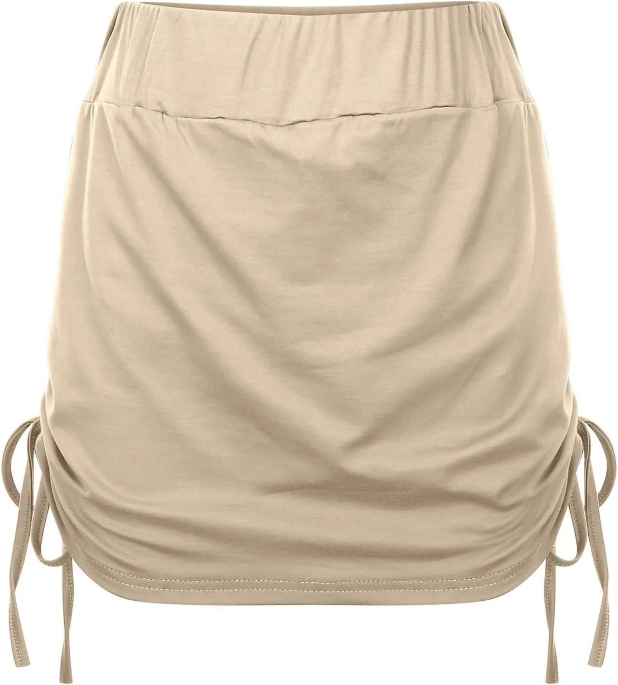 Womens Shirred Skirt Skorts High Waist Athletic Sports Yoga Skirt Tummy Control Dressy Casual Pleated Golf Skorts
